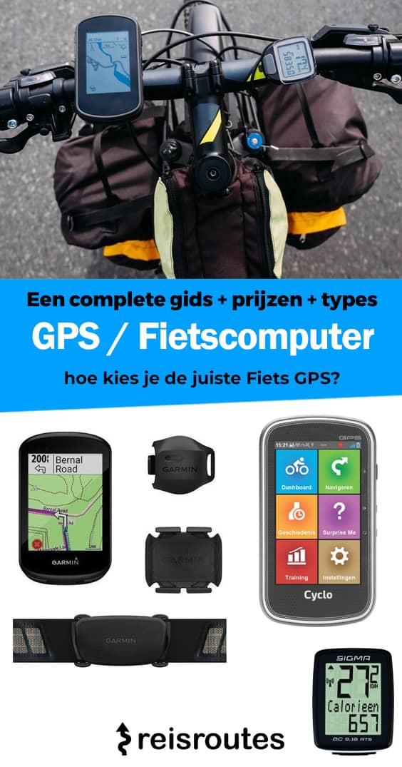 Pinterest Beste fietscomputers 2024: welke fiets GPS kopen?