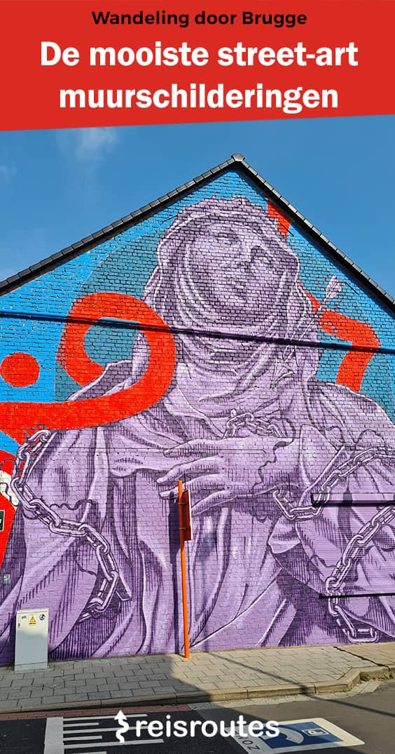 Pinterest Street-art in Brugge: Wandel langs de mooiste muurschilderingen + kaartje