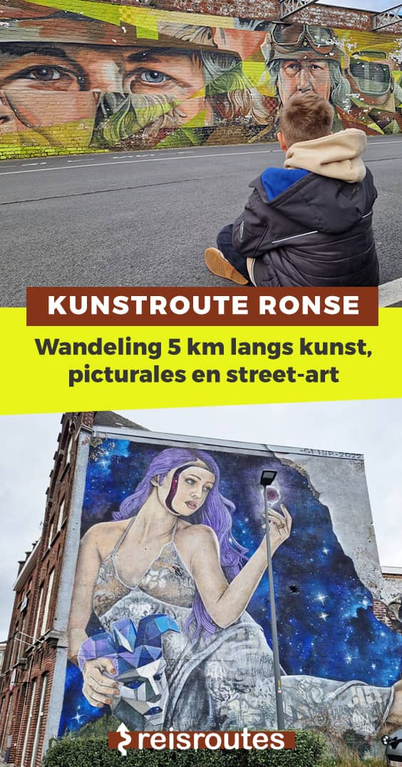 Pinterest Kunstroute in Ronse: wandeling langs kunst, picturales en street-art