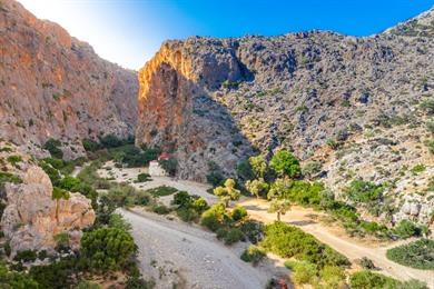 Wandeling door de Agiofarago-kloof op Kreta