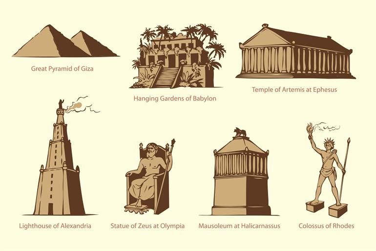 7 antieke wereldwonderen