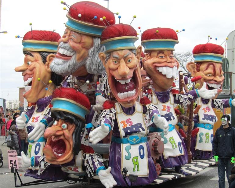 Aalst Carnaval praalwagens