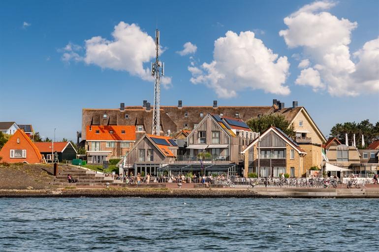 Aankomst op Vlieland