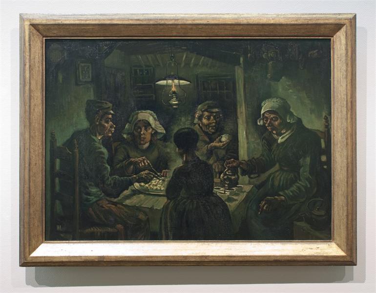 Aardappeleters door Van Gogh