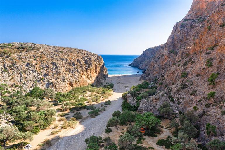 Agiofaraggo Beach, Kreta