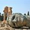 Agrigento, de beroemde Valle dei Templi, met overblijfselen van de tempel van Castor en Pollux