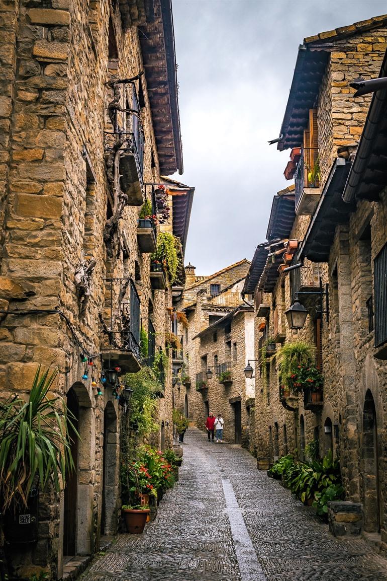 Aínsa, charmante stad in Huesca