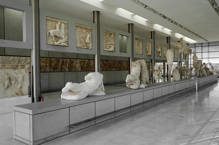 Akropolismuseum in Athene, Griekenland