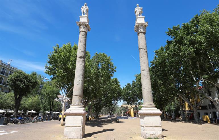 Alameda de Hercules in Sevilla
