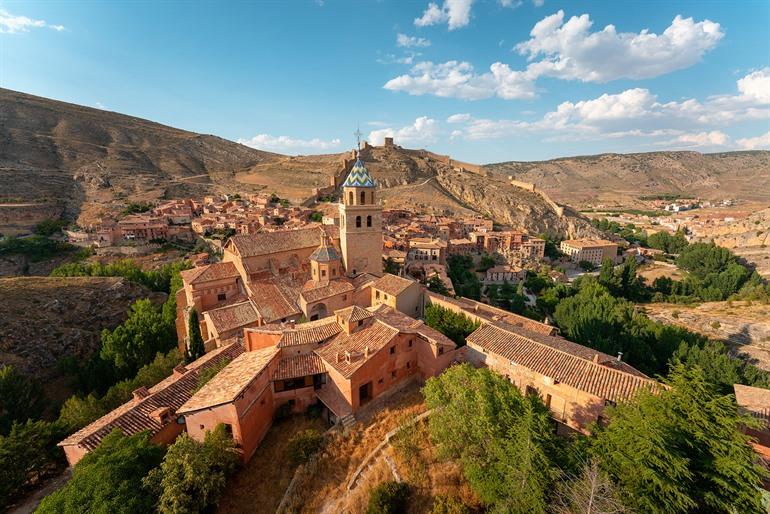 Albarracín bezoeken in Spanje
