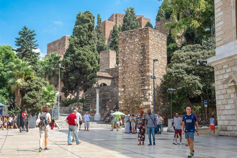 Alcazaba de Málaga, Andalusië
