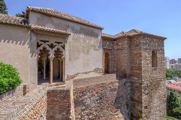 Alcazaba de Málaga, Andalusië