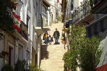 Alicante, de mooiste trapstraat