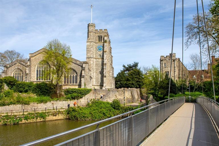 All Saints Church in Maidstone