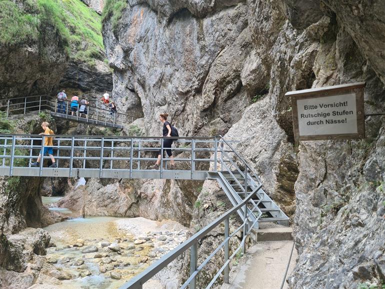 Almbachklamm, Duitsland
