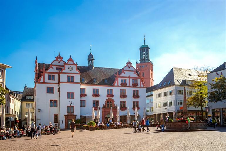 Alte Rathaus op de Marktplatz