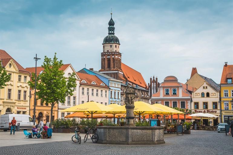 Altmarkt in Cottbus