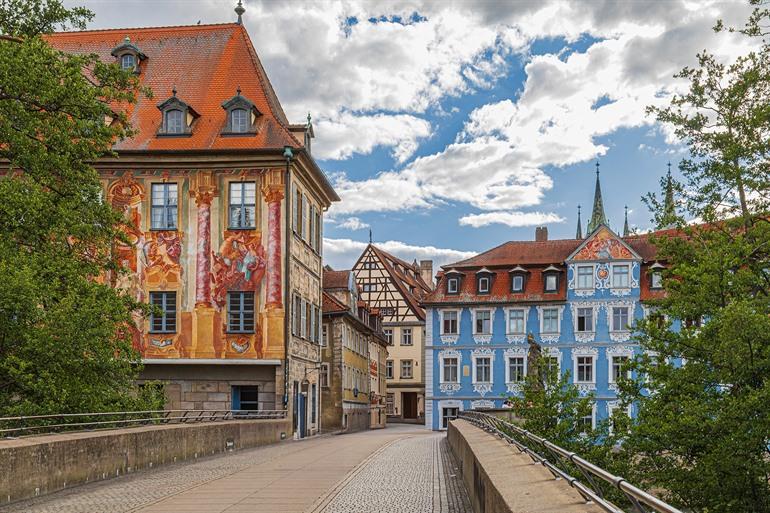 Altstadt, de oude binnenstad van Bamberg