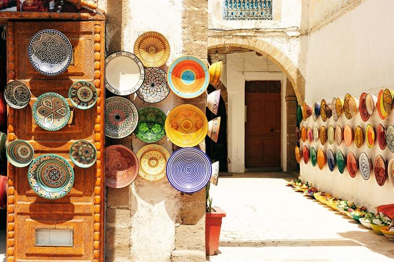 Ambachtelijke winkeltjes, Chefchaouen