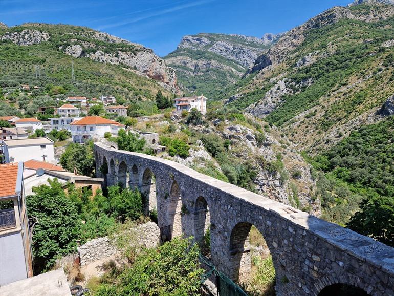 Aquaduct in Stari Bar, Montenegro