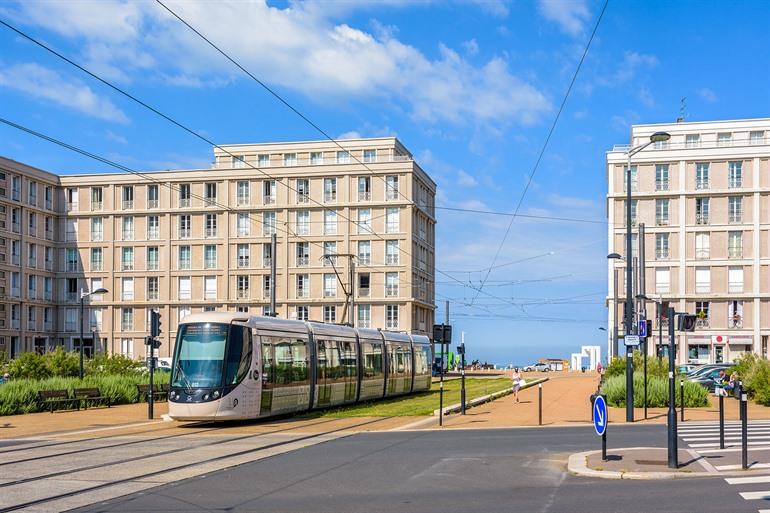 Architectonisch complex Porte Oceane, ontworpen door architect Auguste Perret