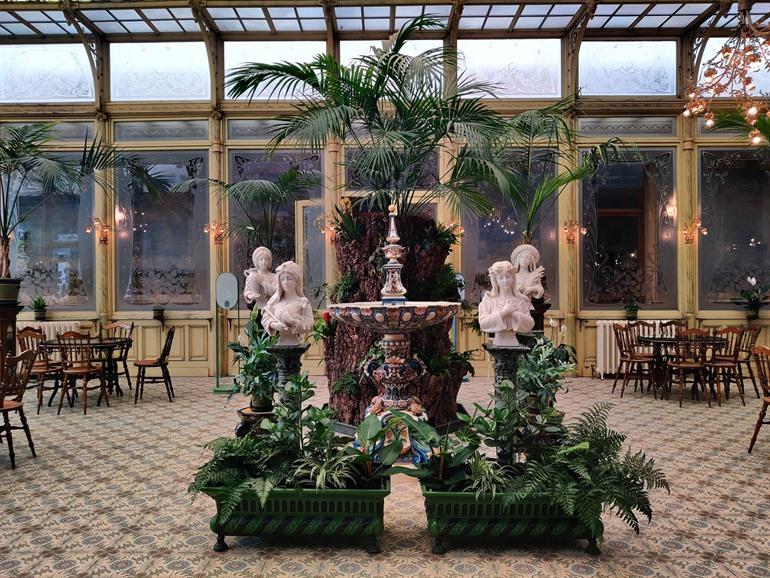 Art Nouveau-Wintertuin van de Ursulinen