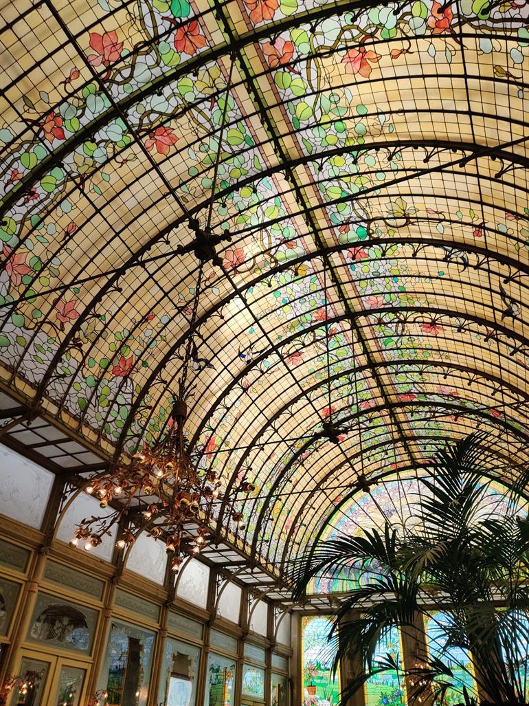 Art Nouveau-Wintertuin van de Ursulinen