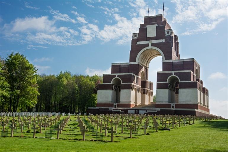 Baai van de Somme Thiepval Memorial