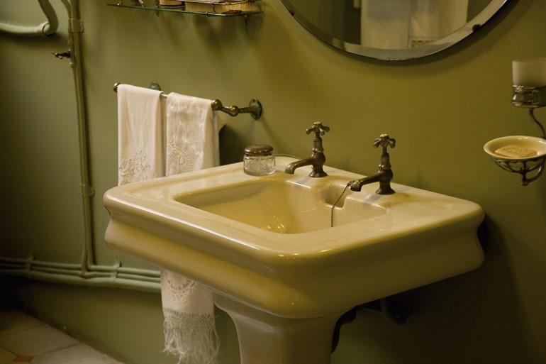 Badkamer in Gaudí's Casa Mila 