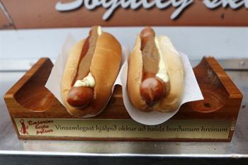 Baejarins Beztu Pylsur - IJslandse Hot Dogs