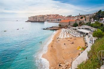 Banje Beach in Dubrovnik bezoeken