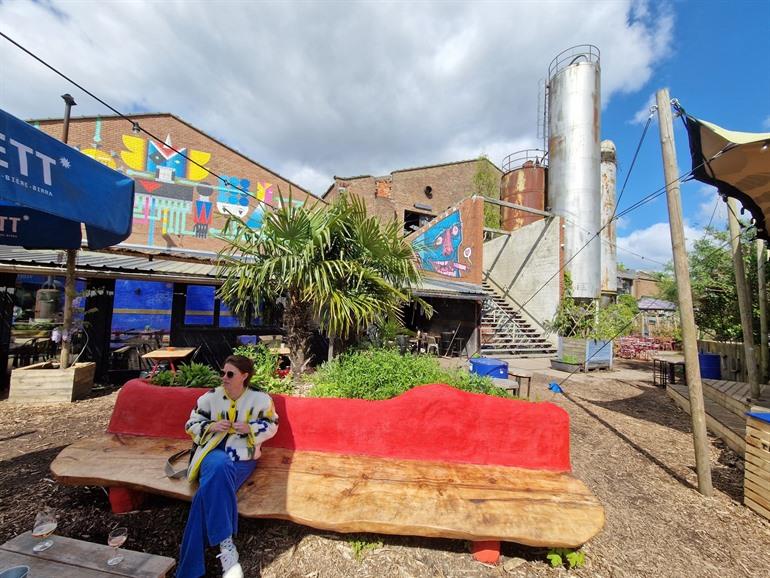 Bar Bircolage aan het houtdok in Gent