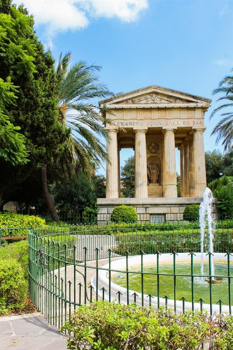 Barakka Gardens Valletta