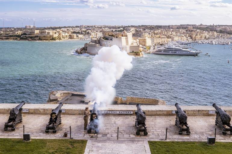 Barakka Tuinen in Valletta