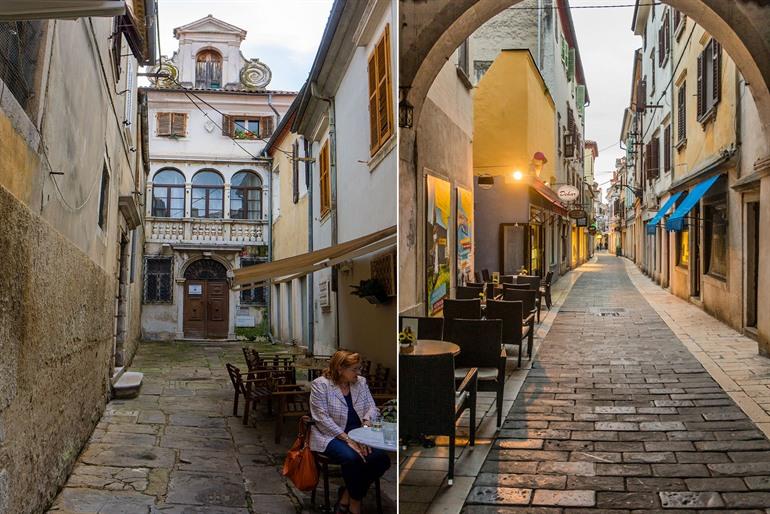 Barbabianca paleis in de Čevljarska ulica, Koper