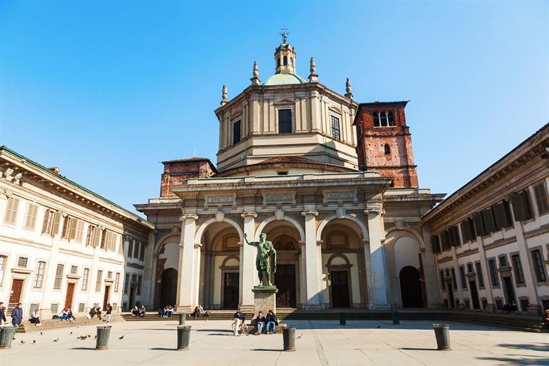 Basilica di San Lorenzo in Milaan bezoeken