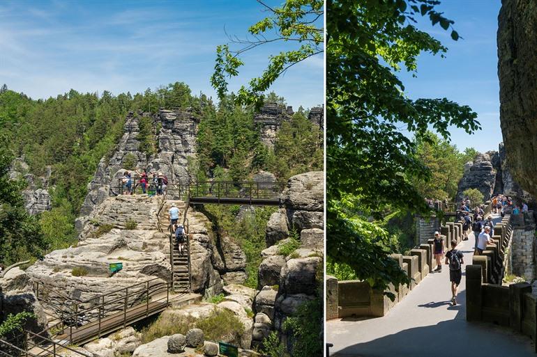 Bastei, Saksisch Zwitserland