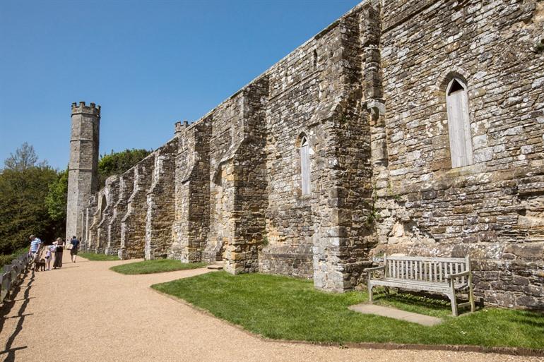 Battle Abbey in East-Sussex