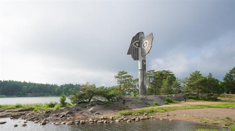 Beeld Picasso in Kristinehamn, Zweden