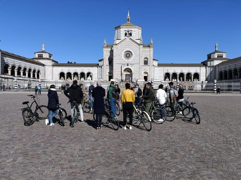 Begeleide fietstocht door Milaan, Italië