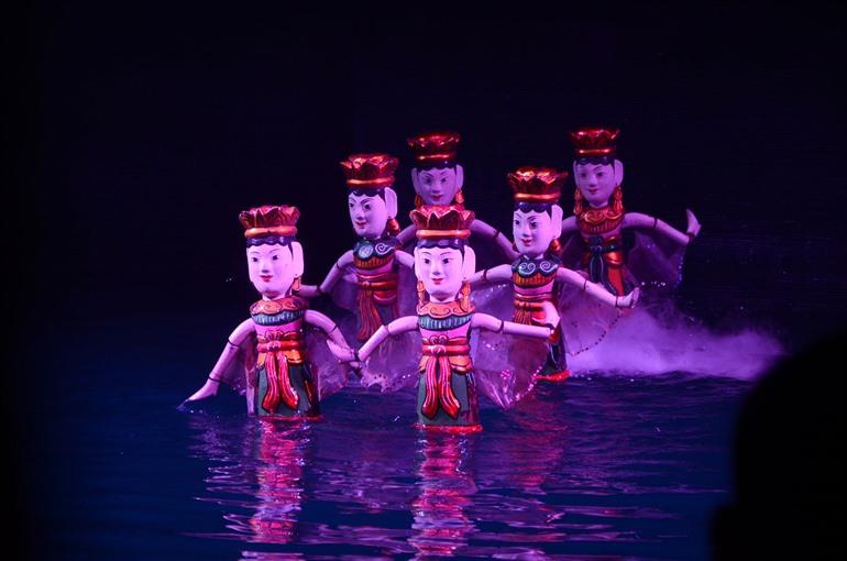 Bekijk tickets en beschikbaarheid voor een Traditioneel Waterpoppenspel in Hanoi