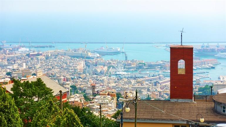Belvedere di Righi, Genova,Ligurië