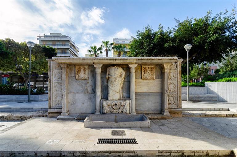 Bembo-fontein in Heraklion, Kreta