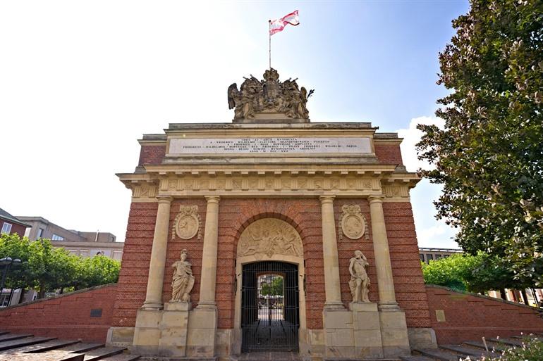 Berliner Tor in het centrum van Wesel
