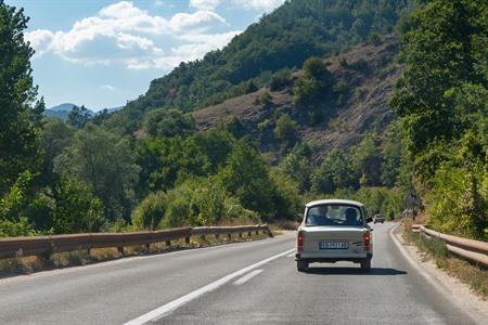 Beste route naar Noord-Macedonië