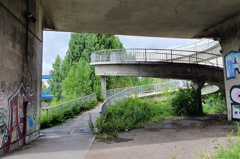 Beton en bruggen in Charleroi, een gouden combo
