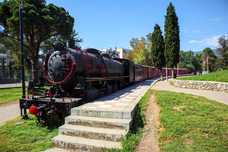 Bezoek aan het Spoorwegpark van Kalamata