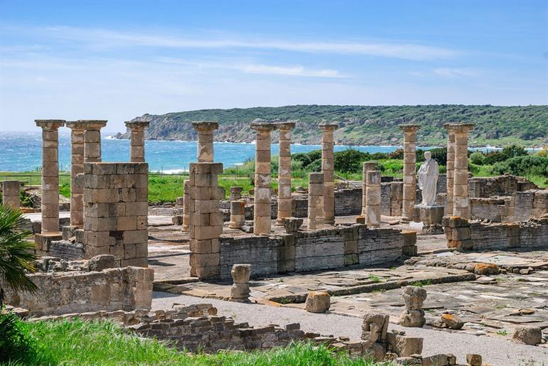 Bezoek de ruines van Baelo Claudia, Andalusië