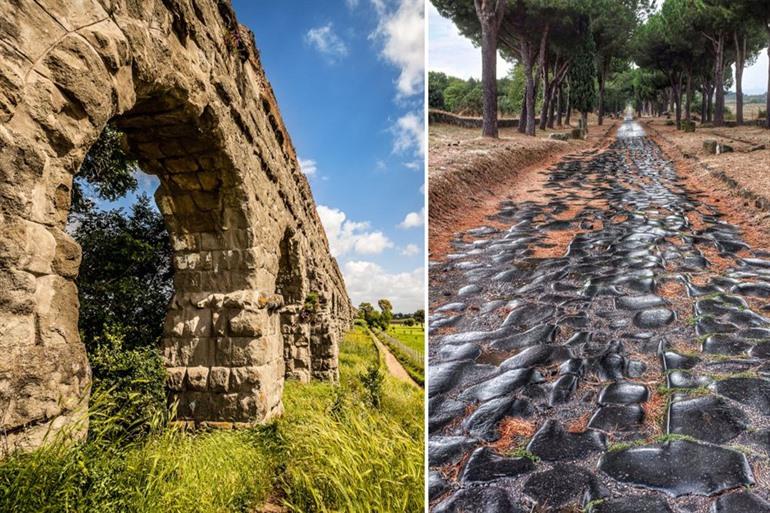 Bezoek de Via Appia Antica in Rome