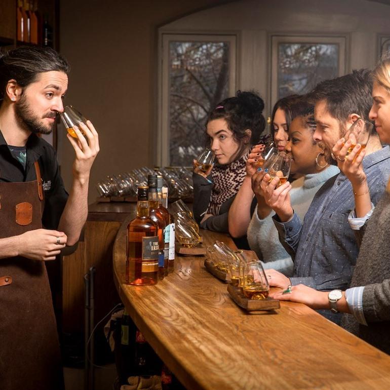 Bezoek het Irish Whiskey Museum in Dublin